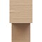 Ekena Millwork 3"W x 6"D x 6"H Classic Chapel Hill Rough Cedar Woodgrain TimberThane Corbel, Primed Tan CORUR03X06X06CHPRCPR - alternate 4